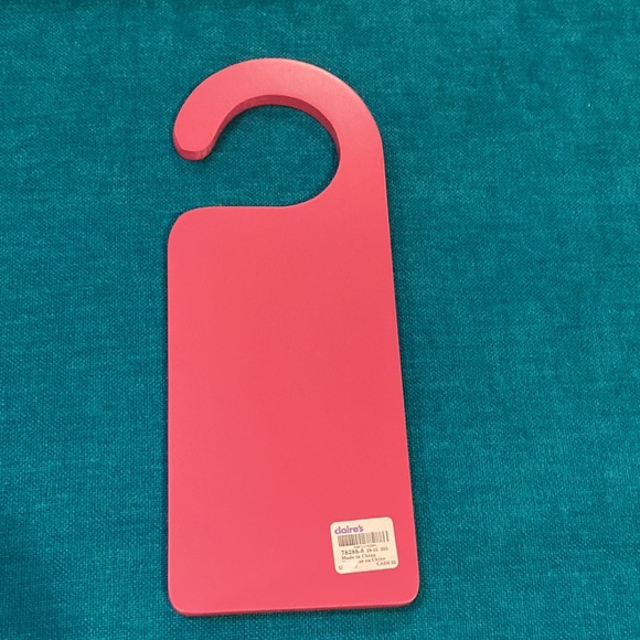 girls only pink claires sign - Picture 2 of 2